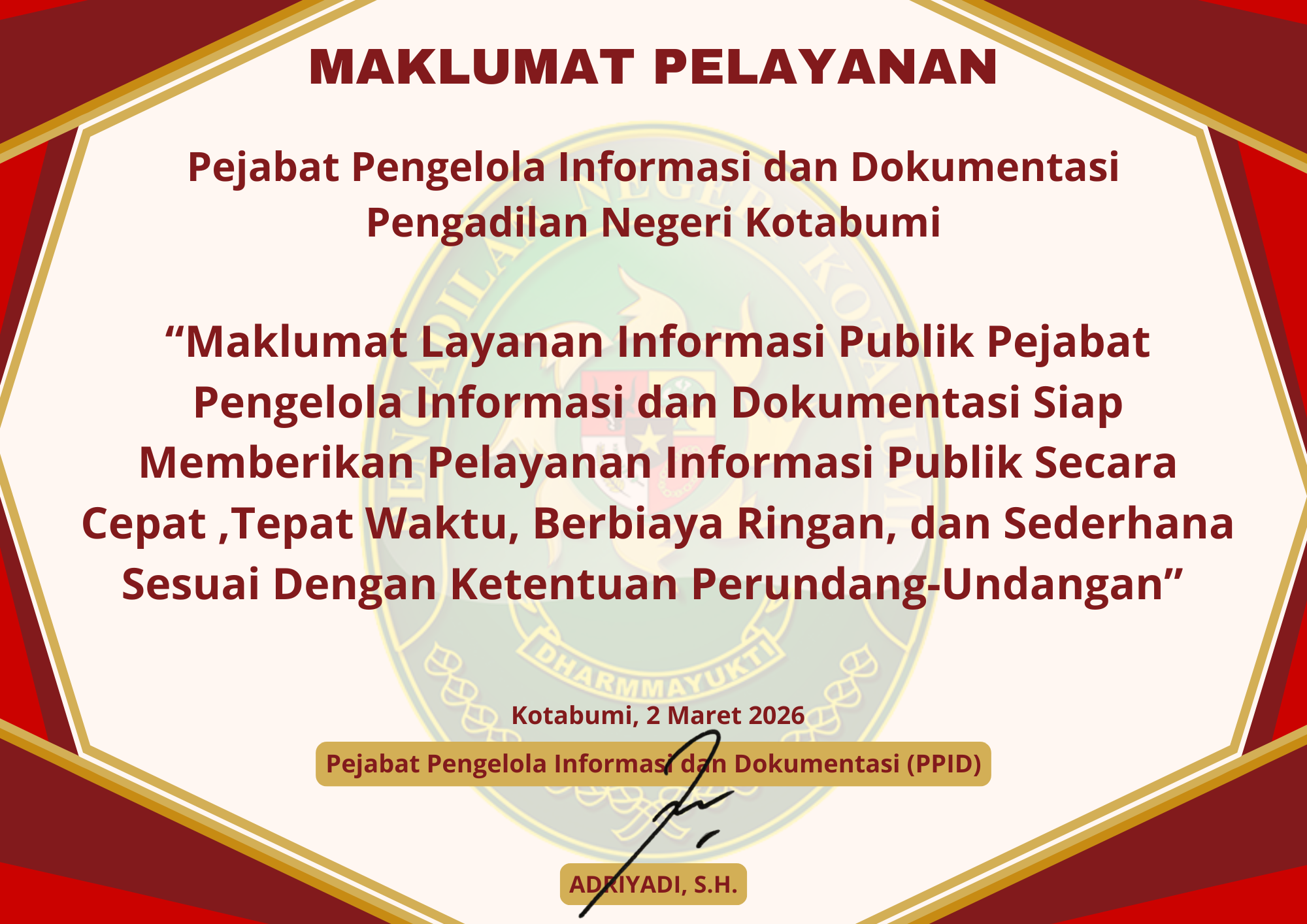 MAKLUMAT PPID